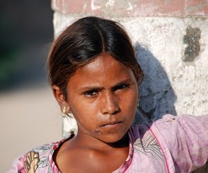 A girl child from Rajasthan