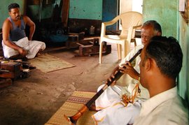 A song played on the nadaswaram