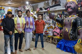 The many masks of Majuli