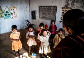 Kynja's day at the anganwadi