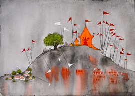 ଦୁଇ ଭଗବାନ, ଦୁଇଟି ଶିଢ଼ି, ଚାରିଟି ଦାନ ବାକ୍ସ