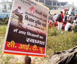 Jhabua's protesting farmers in Delhi