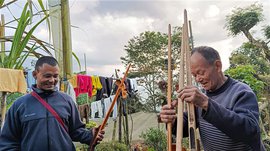 Tshering Bhutia and his love of making bows