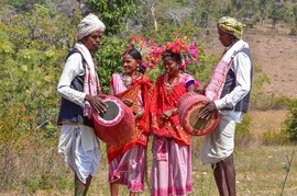 பைகா சமூகத்தின் தாஷ்ரா நடனம்