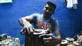 मायलापूरचे मृदंग कारागीर