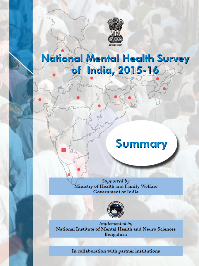 National Mental Health Survey of India, 2015-16: Summary