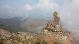 ପାହାଡ଼ି ଇଲାକାର ମହୁ ଶିକାରୀ