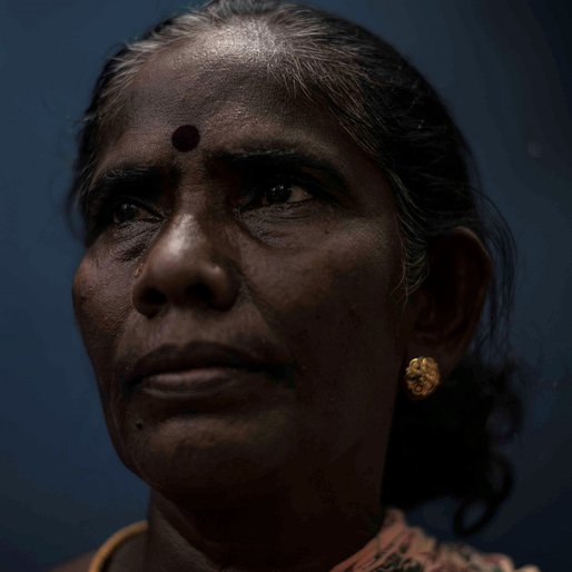 P. Alakamal is a Folk singer and <em>kummi</em> (a folk dance form) dancer from Vadapalanji, Thiruparankundram, Madurai, Tamil Nadu